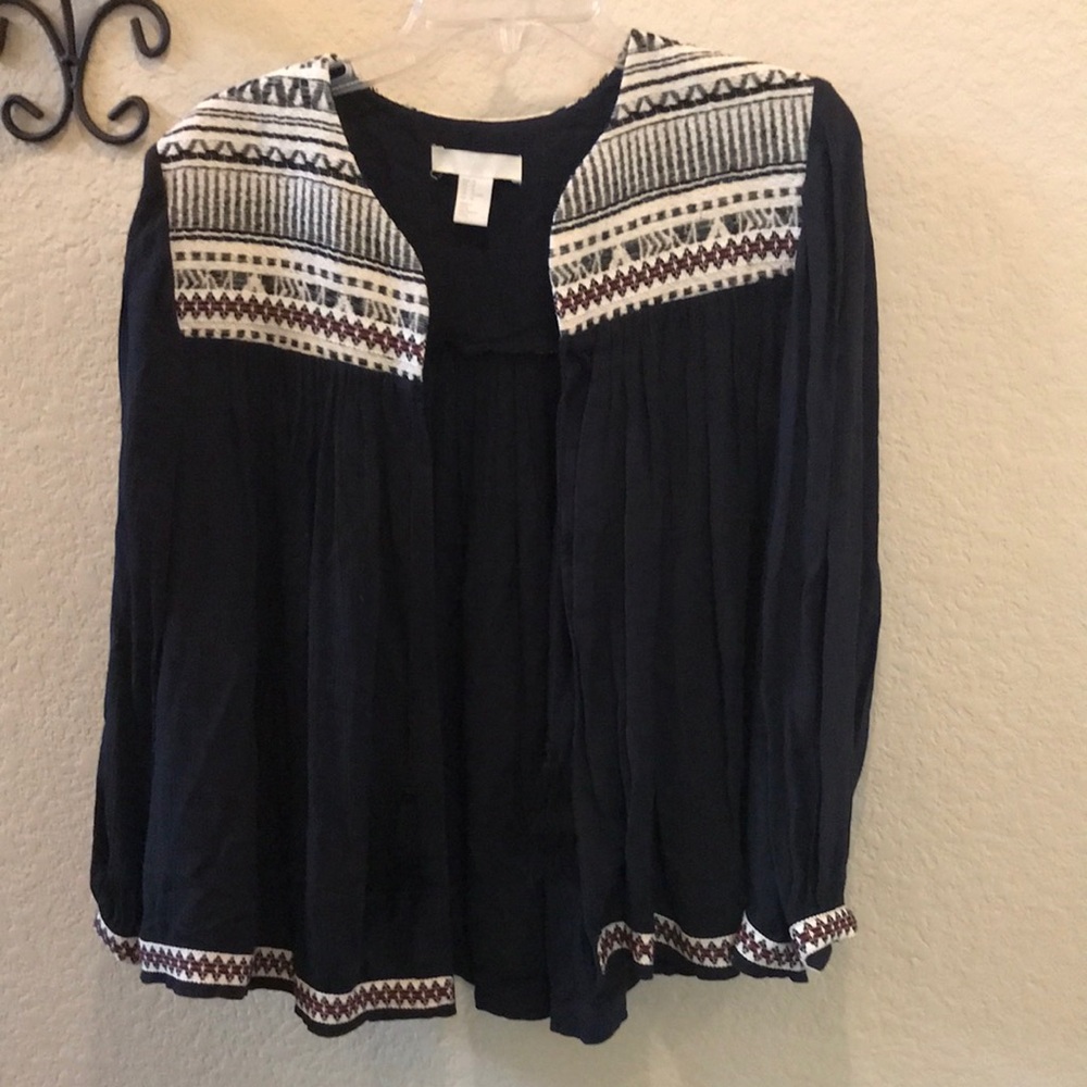 H&M, navy blue/black